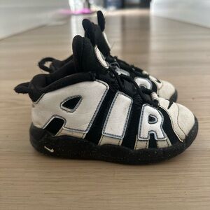 Nike Kids Black and White AIR Sneakers